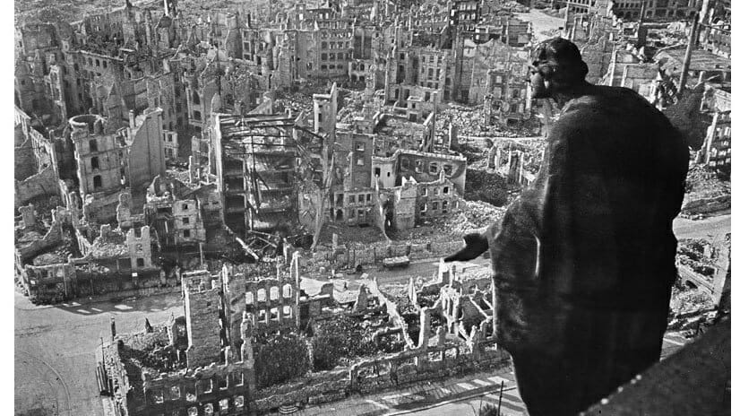 Dresda, l’inizio del bombardamento il 13 febbraio 1945 2