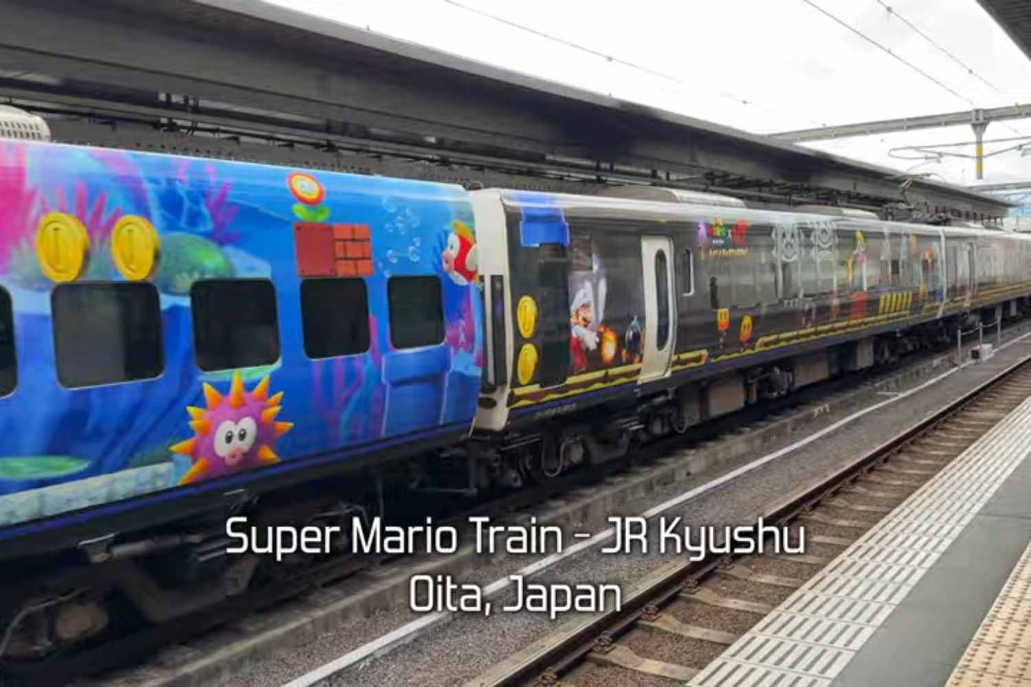 Il Giappone presenta il treno Shinkansen ispirato a Super Mario: un'opportunità per viaggiare a bordo del treno simbolo dei videogiochi. 5