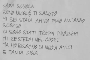 Nicolo’ Non E’ Piu’ “Il Bimbo Con Le Ali Spezzate”, Accolto Dall’Istituto Alfano-Quasimodo 7