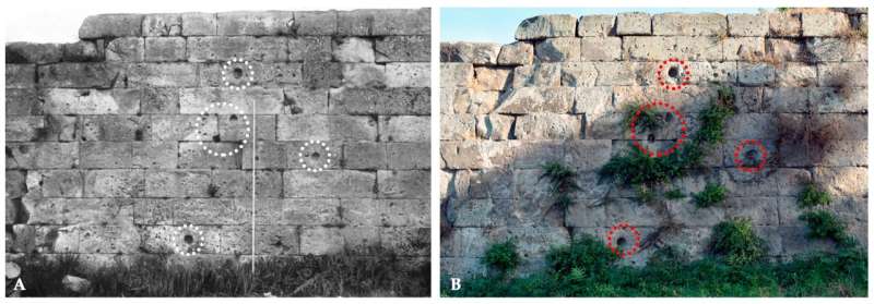 Pompei, nuove scoperte: chiarita la causa dei fori nel muro risalenti all'assedio di Silla. 3