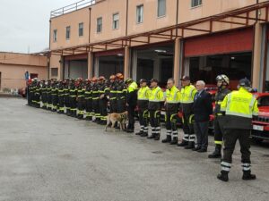 Visita Istituzionale Dai Vigili Del Fuoco, Il Direttore Generale Mazzaro Parte Da Salerno 9