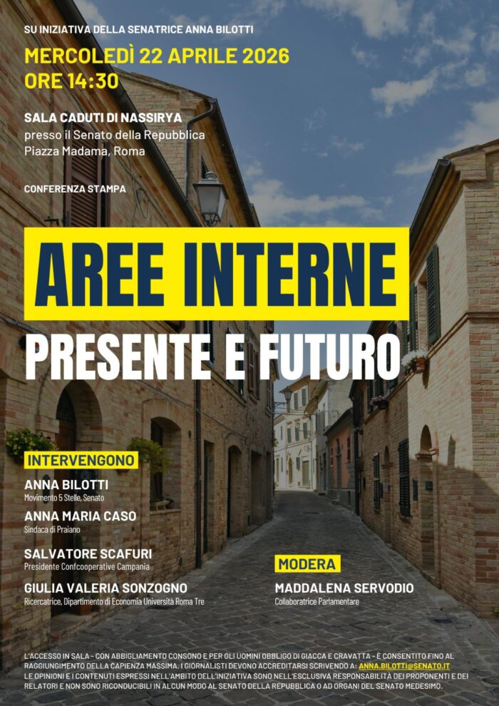 Aree Interne, Convegno A Roma Promosso Dalla Senatrice Bilotti 3