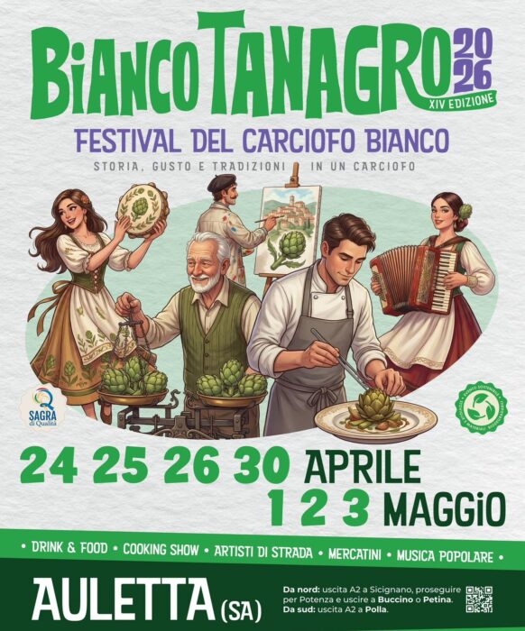 Bianco Tanagro Ad Auletta, Il Festival Del Carciofo Bianco Torna In Grande Stile 3