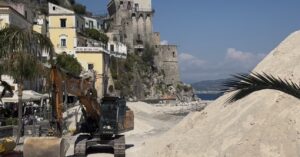 Cetara, Ecco La Spiaggia Piu’ Lunga: Lavori Quasi Ultimati 7