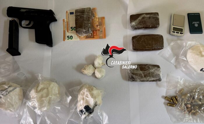 Droga Ed Arma Clandestina, Arrestato Dai Carabinieri Di Battipaglia 3