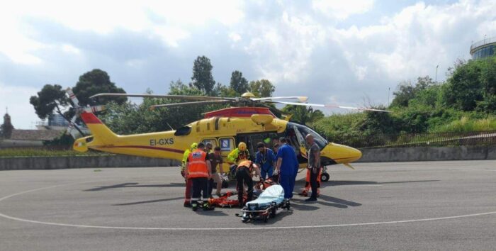 Incidente Sul Lavoro A Gioi Cilento, 37Enne Operaio Elitrasportato Al Ruggi 3