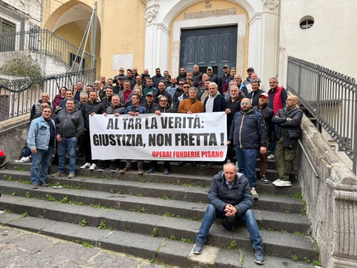 Operai Fonderie Pisano Dinanzi Al Tar Di Salerno, Verdetto Atteso Nelle Prossime Ore – 5