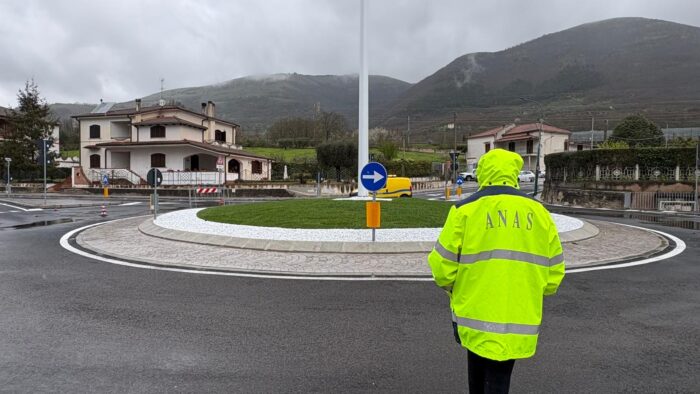 Polla, Ultimati I Lavori Per La Nuova Rotatoria Sulla Strada Statale 19 “Delle Calabrie” 5