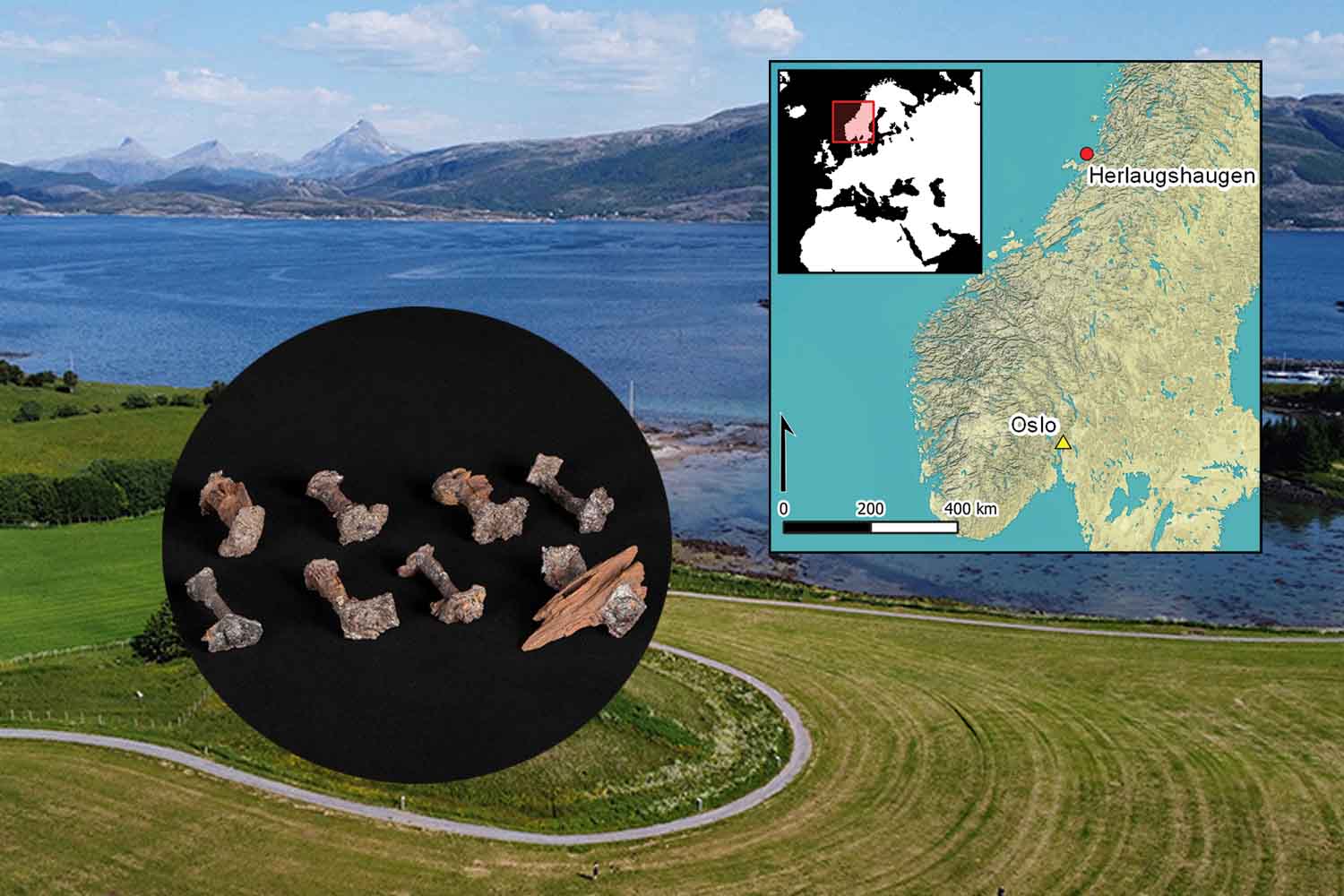 Rinvenuta in Norvegia una nave sepolcrale risalente a 1.300 anni fa che modifica la comprensione di questa antica usanza. 3