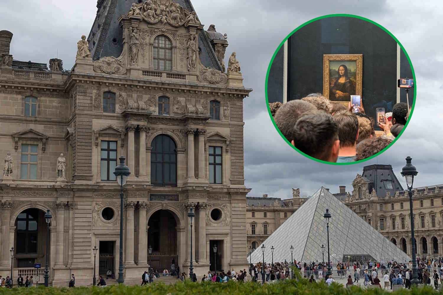 Il museo del Louvre sposta la Gioconda in una sede distinta per ridurre l'afflusso turistico. 5