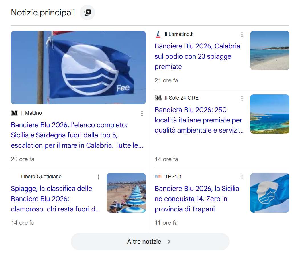 La realtà sulle Bandiere Blu 2026: motivi per cui la lista delle spiagge circolante in rete è errata (e la data di pubblicazione di quella ufficiale) 5