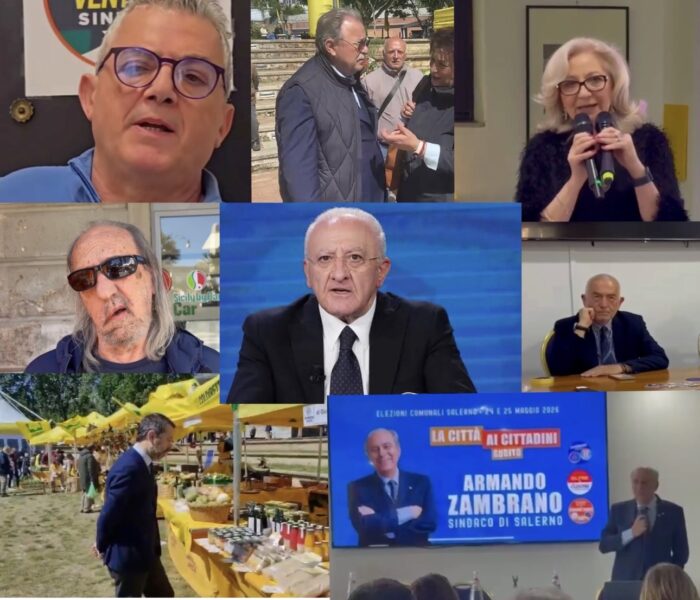 Salerno, Arrivano I Big Nazionali Per I Candidati A Sindaco 3