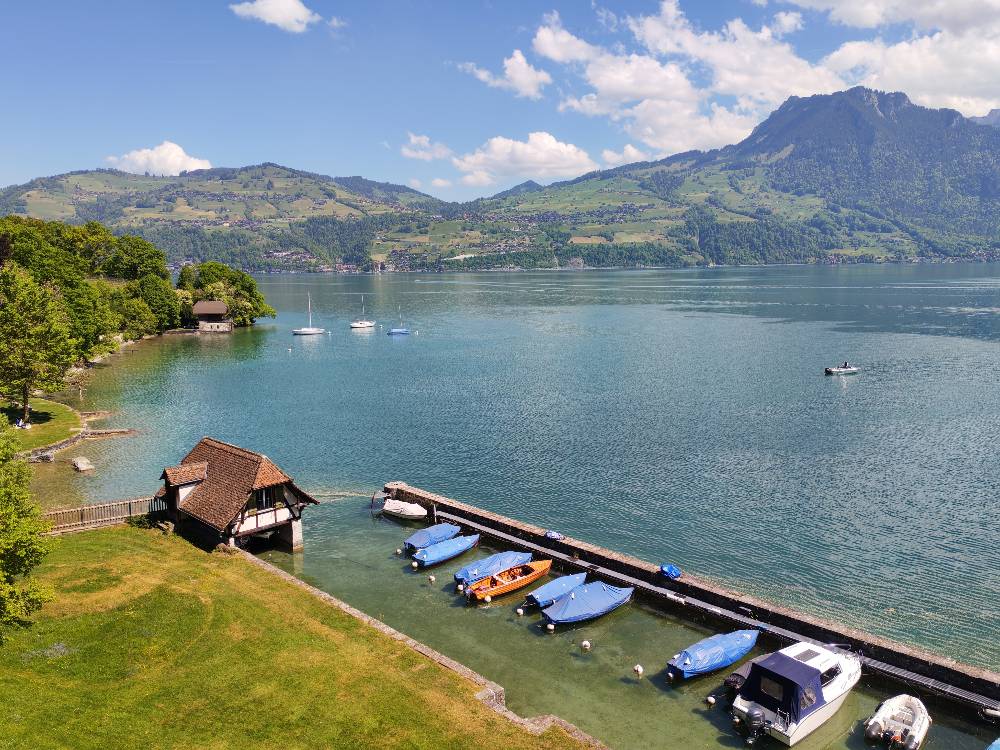 Ti accompagno sul Lago di Thun, tra fortezze medievali, corsi d'acqua e panorami straordinari che hanno affascinato anche Goethe. 39