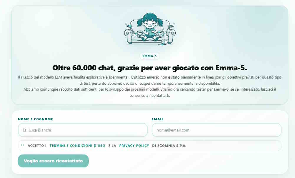 Emma, l'intelligenza artificiale italiana con l'ambizione di trasformare il mondo, è diventata in breve tempo oggetto di scherno online. 3
