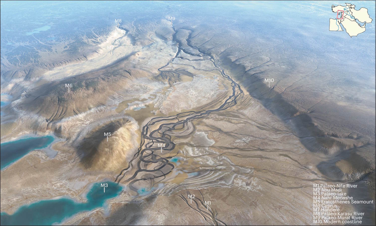 Finalmente abbiamo scoperto le origini del noto fiume Eufrate, la ricerca. 7