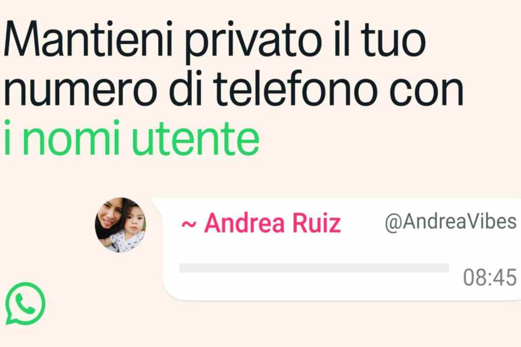 WhatsApp introduce gli username per conversare senza rivelare il numero di telefono: ecco come "riservare" il tuo. 3