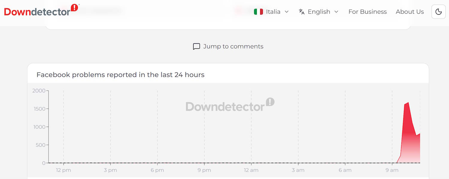 Facebook non accessibile, “Account temporaneamente non disponibile” a livello globale, quali sono le cause? 6 Facebook non accessibile, “Account temporaneamente non disponibile” a livello globale, quali sono le cause? 5