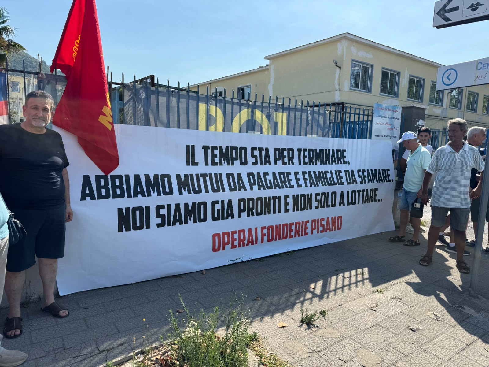 Fonderie Pisano: Oggi Il Presidio, Domani Il Confronto 5