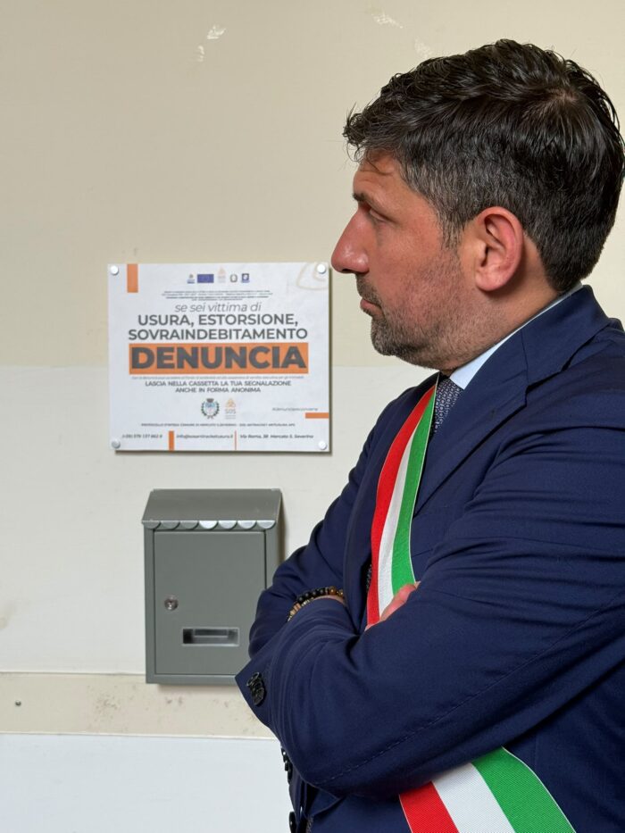 Mercato San Severino, Una Cassetta Per Denunciare L’Usura 3